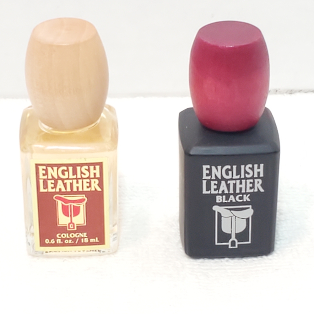 English Leather by Dana Mini 0.6 oz / 18ml Splash Men's Cologne Vintage New Full